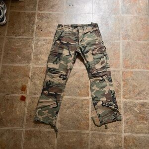 MNML Washed Camo Pants